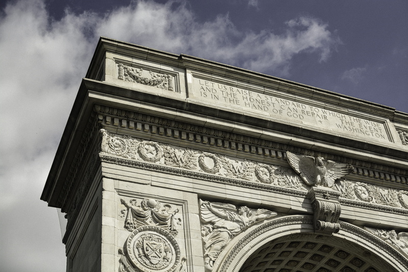 new york, history, washington, travel destinations, sky, carving - craft product, architecture, park, landmark, no people, the past, neo-classical, nature
