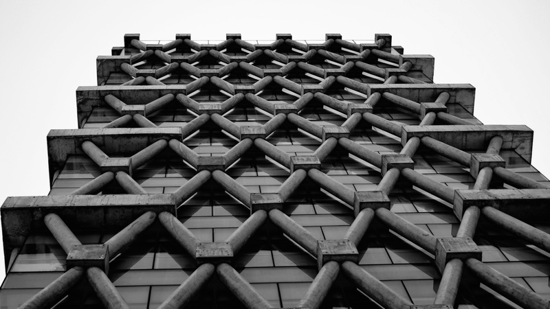 architectural feature, no people, building exterior, roof tile, build, abundance, arquitecture, architecture geometric, low angle view, repetition, 4K