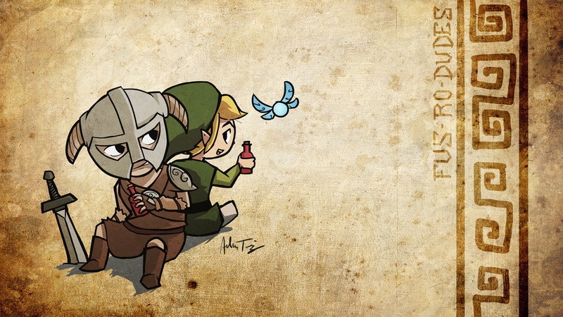 fairy, zelda, link, skyrim, nintendo, 1080P, video games, hd