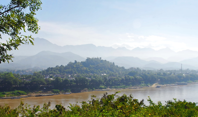 mountain, landscape, 4K, tree, cordillera annamite, mist, Dampness, panorama, plant, scenics - nature, non-urban scene, heat, tranquility, beauty in nature