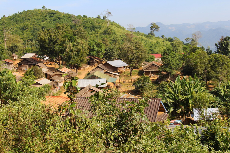 travel, Mountain, asia, beauty in nature, lao, residential district, day, outdoors, adventure, agriculture, 2K, Nature, hiking, architecture, no people