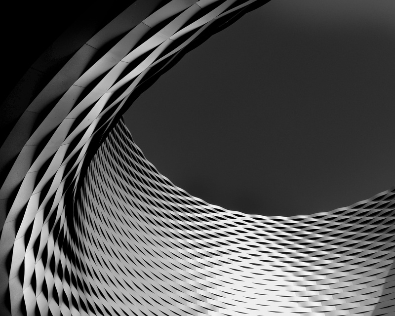 low angle view, art, wire, sky, arts culture and entertainment, copy space, digital, 4K, built structure, curve, graphics, animal, blackandwhite, messe