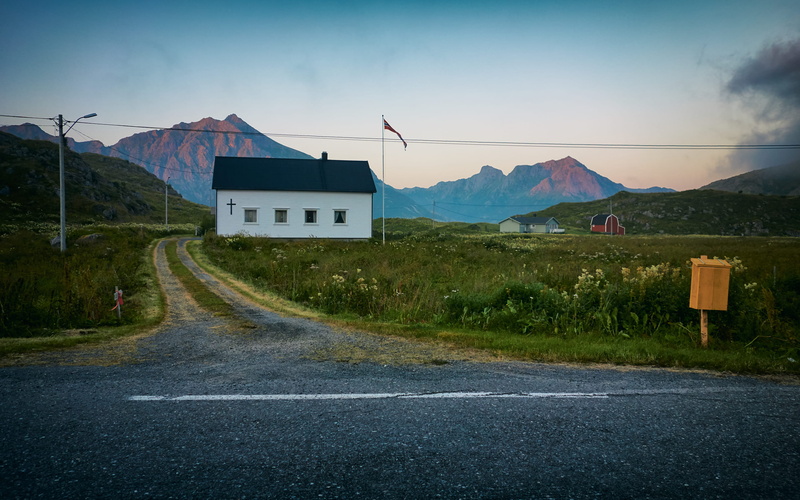 building exterior, plant, house, chapel, hovden, no people, nature, architecture, outdoors, scenics - nature, norway, building, field, mountain, farm, cottage