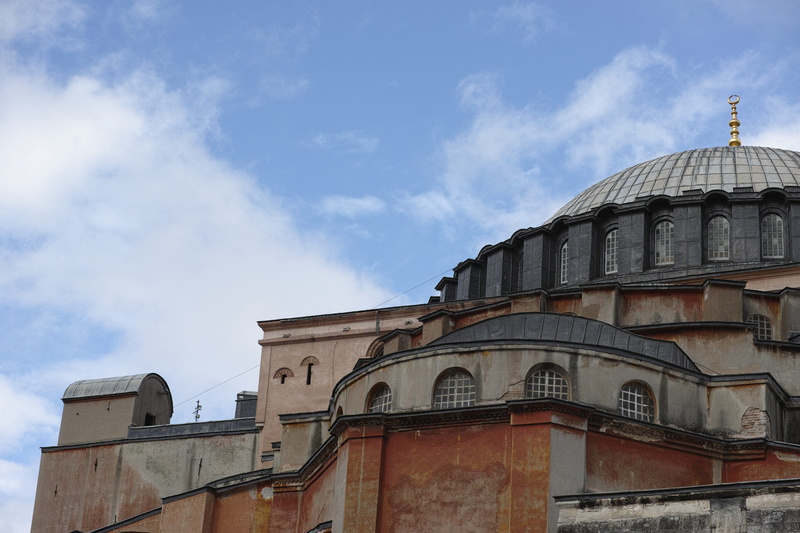 hagia sophia, cloud - sky, place of worship, istanbul, the past, 4K, ancient city, prayer, building, cami, city, worship, temple, high, church, historical city