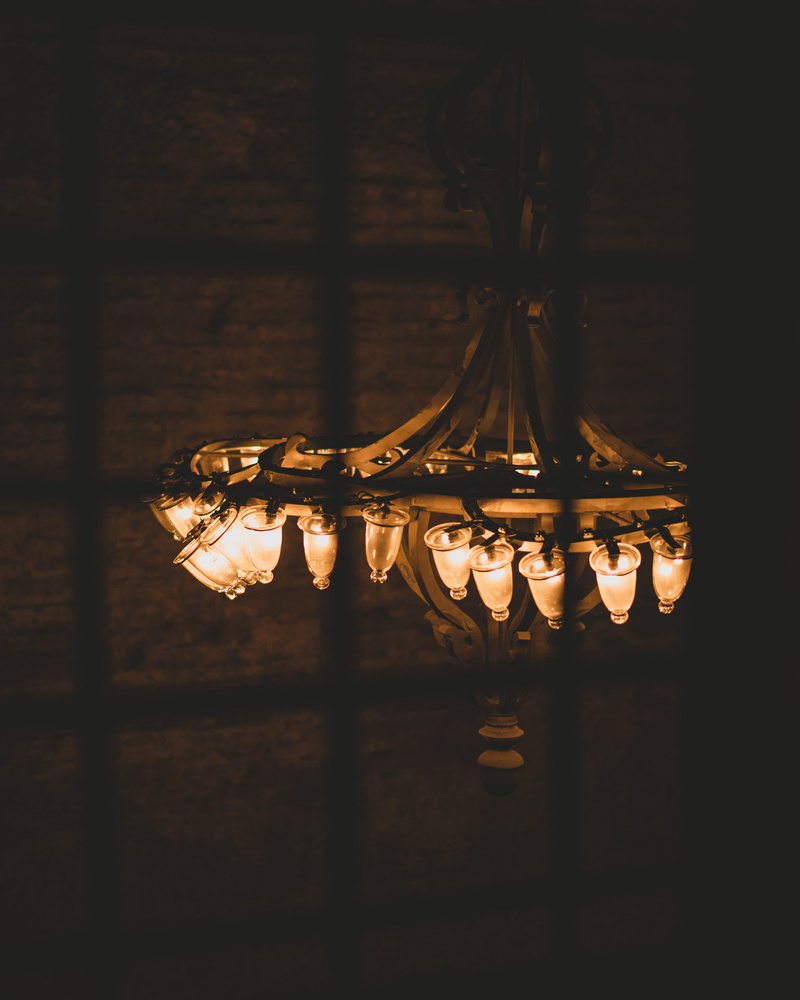 indoors, glass, decoration, night, antler, lampshade, glass - material, illuminated, istambul, sphere, 4K, nature, hanging, light - natural phenomenon