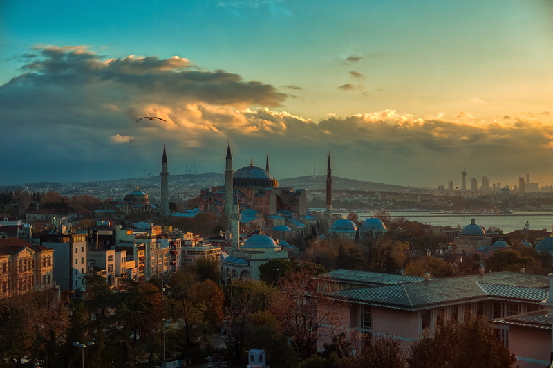 no people, nature, building exterior, travel destinations, built structure, spirituality, place of worship, belief, turkey, cloud - sky, religion, residential district