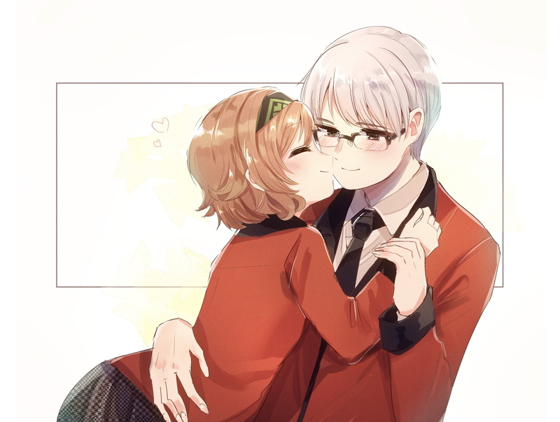 Kakegurui, Anime, 2K, Itsuki Sumeragi, Kaede Manyuda