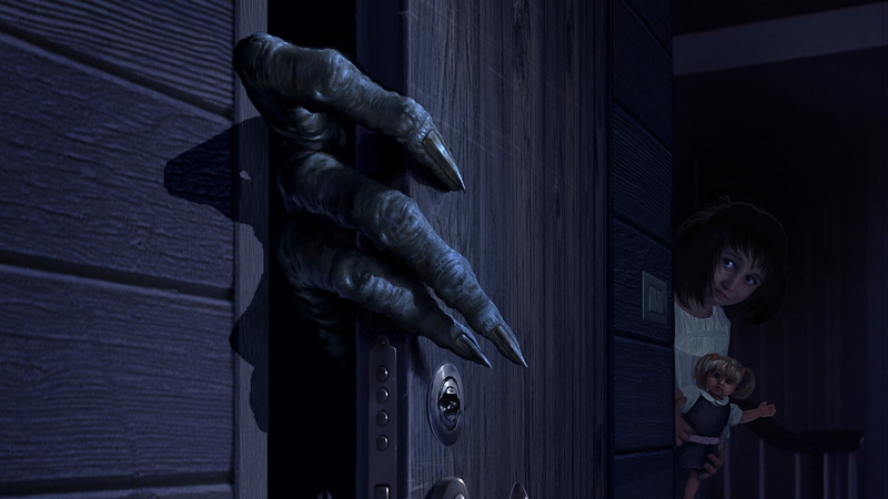 1080P, nightmare, Leo Hao, monster, Stranger, Aria, alien, girl