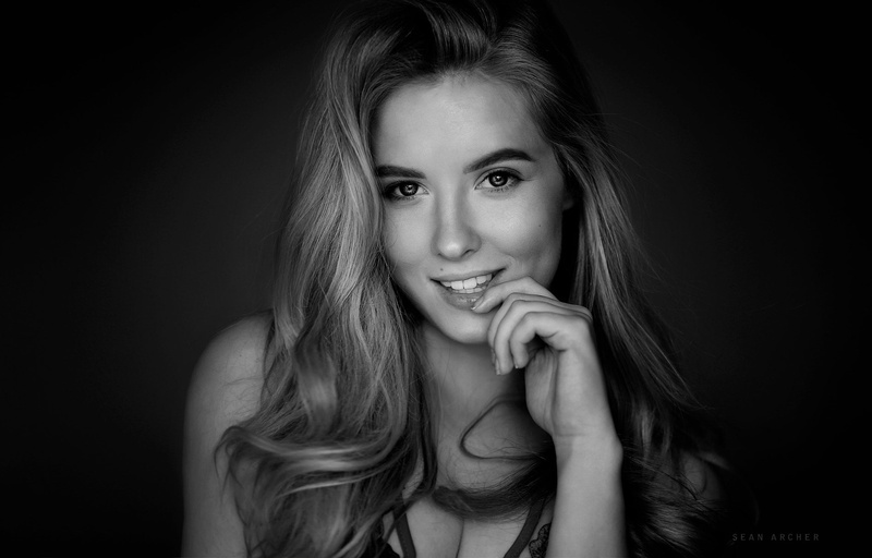 hairstyle, Sean Archer, looking at camera, beauty, young adult, hair, smiling, 720P, one person, adult, young women, teenager, headshot, women, long hair