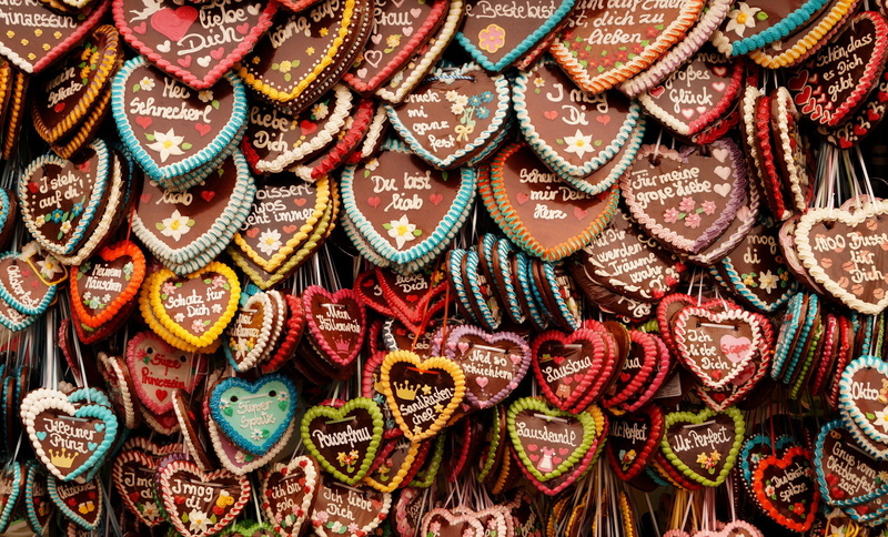 cookies, 1080P, Oktoberfest, Munich, heart