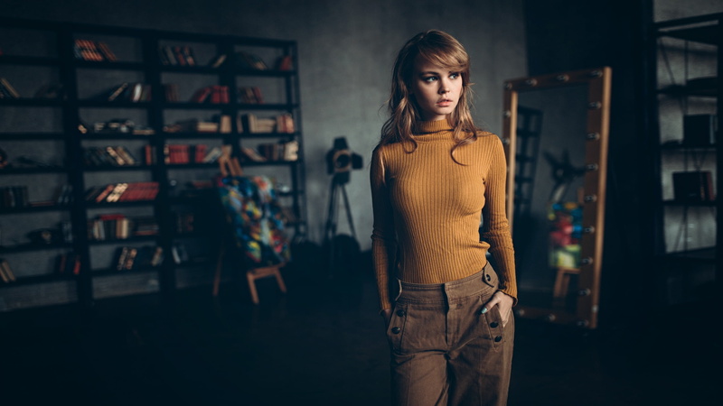 Models, Anastasiya Scheglova, 2K, Redhead, Russian, Woman, Depth Of Field, Girl, Model