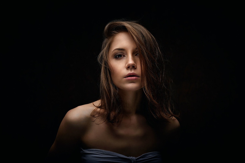 beautiful people, contemplation, young adult, hairstyle, studio shot, human face, indoors, women face model xenia kokoreva portrait, beautiful woman, portrait