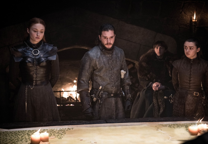 2K, TV Show, Arya Stark, Maisie Williams, Sansa Stark, Jon Snow, Kit Harington, Game Of Thrones, Sophie Turner