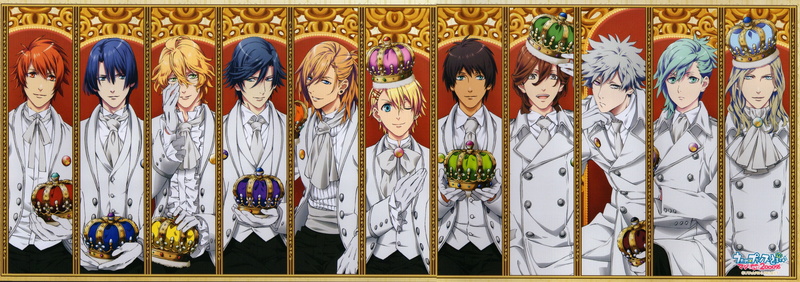 shinomiya, kotobuki, aijima, shou, reiji, prince-sama, 5K, cecil, kurusu, uta, natsuki