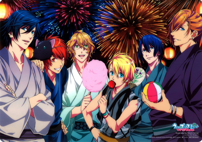 Ittoki Otoya, Kurusu Syo, Ichinose Tokiya, 1080P, Jinguji Ren, Shinomiya Natsuki, Hijirikawa Masato, Anime, Uta no Prince-sama