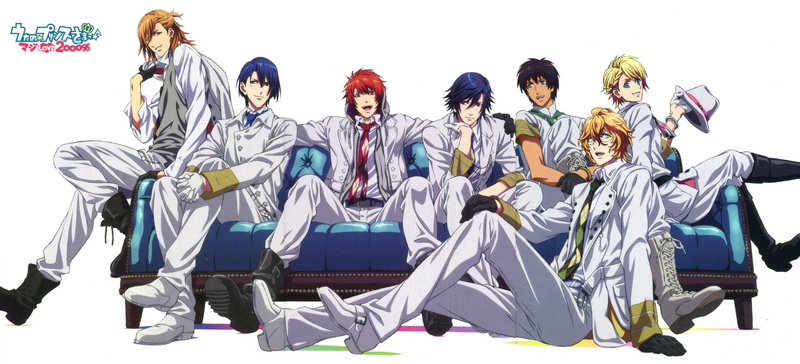 Jinguji Ren, Kurusu Syo, 1080P, Uta no Prince-sama, Hijirikawa Masato, Ittoki Otoya, Ichinose Tokiya, Anime, Aijima Cecil, Shinomiya Natsuki