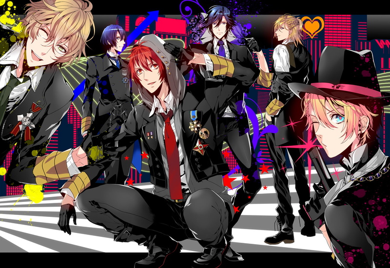 nakagawa, ittoki, otoya, masato, hijirikawa, gloves, ren, shou, ichinose, tokiya, natsuki, shinomiya, besu, jinguuji, kurusu, uta, gun, weapon, 720P, prince sama
