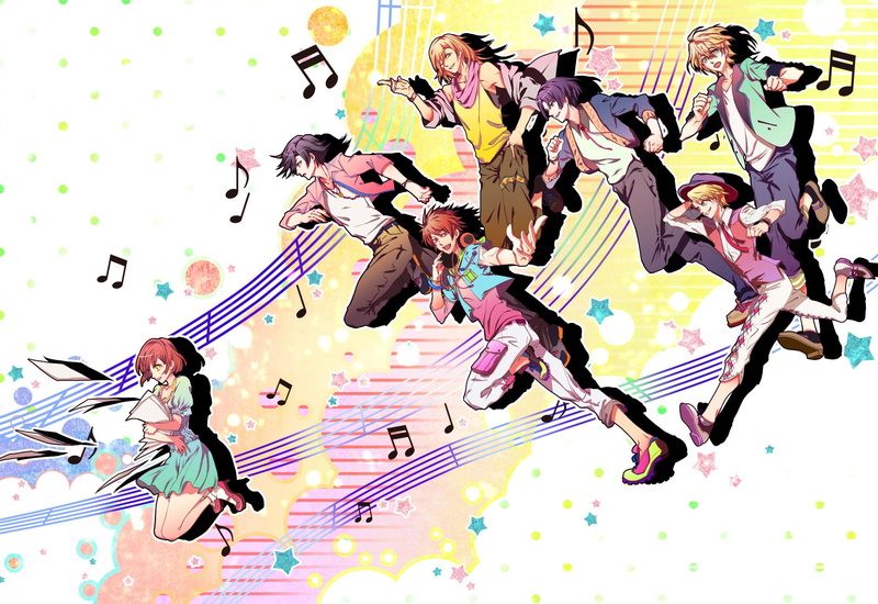Jinguji Ren, Hijirikawa Masato, 720P, Uta no Prince-sama, Kurusu Syo, Ichinose Tokiya, Anime, Nanami Haruka, Shinomiya Natsuki, Ittoki Otoya