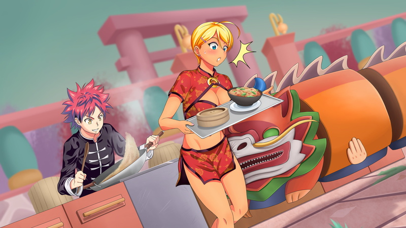 Ikumi Mito, Food Wars: Shokugeki no Soma, Sōma Yukihira, Anime, 2K