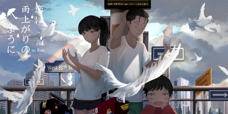 Akira Tachibana, Masami Kondou, 1080P, Anime, After the Rain