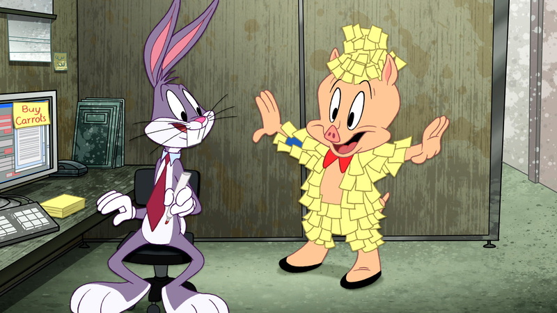 pig, bunny, porky, looney, tunes, 1080P, bugs