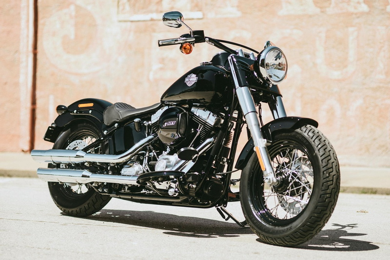Harley-Davidson, 1080P, Harley-Davidson Softail Slim