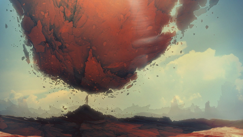 Kuldar Leement, 1080P, artwork, fantasy art, landscape
