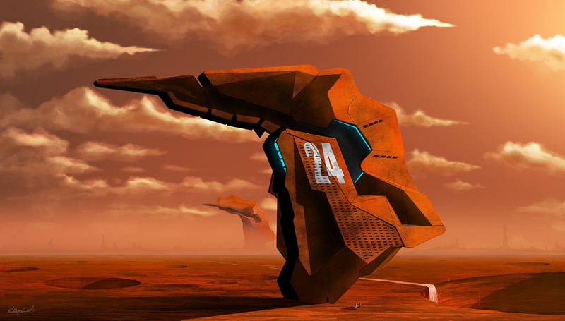 sky, orange color, technology, sunlight, no people, 720P, futuristic, cloud - sky, environment, heat - temperature, digital composite, sunset, outdoors