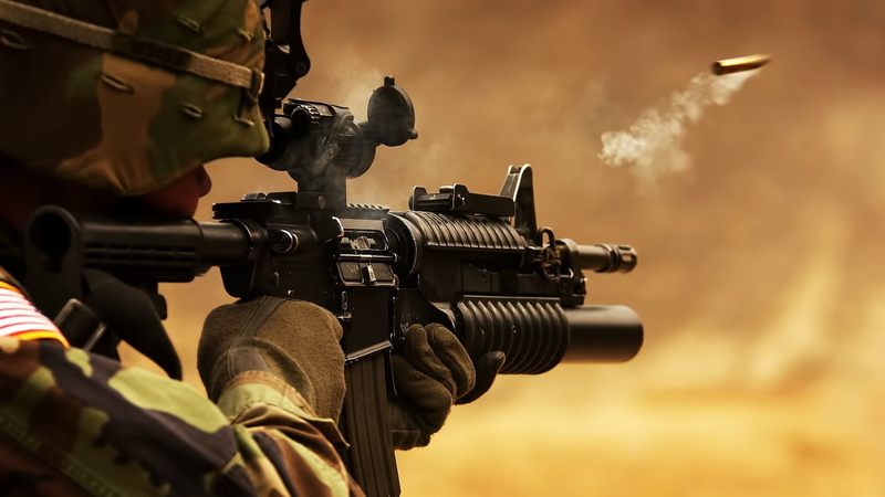 m4 carbine, 1080P, Bullet
