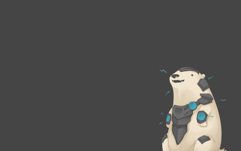 League of Legends, cut out, minimalism, human representation, no people, creativity, figurine, Volibear, art and craft, indoors, still life, copy space
