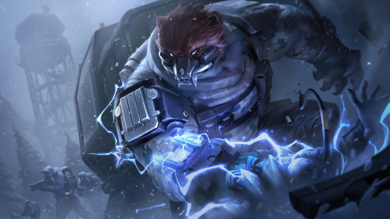 League of Legends, Riot Games, Volibear, 4K