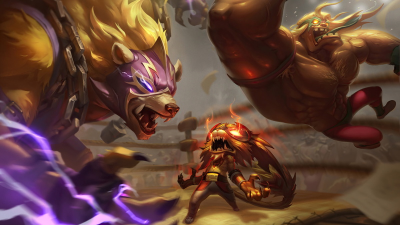 4K, League of Legends, Riot Games, Volibear