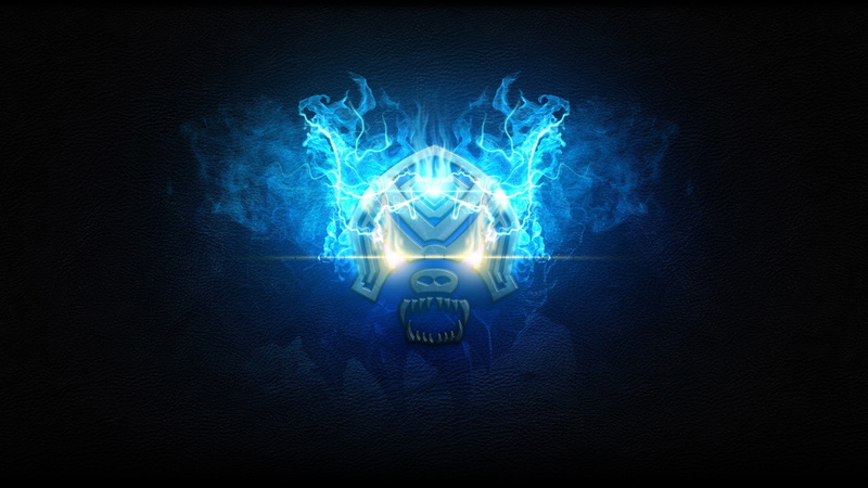 lighting equipment, League Of Legends, electricity, illuminated, Volibear, shape, 2K, communication, close-up, pattern, glowing, no people, black background
