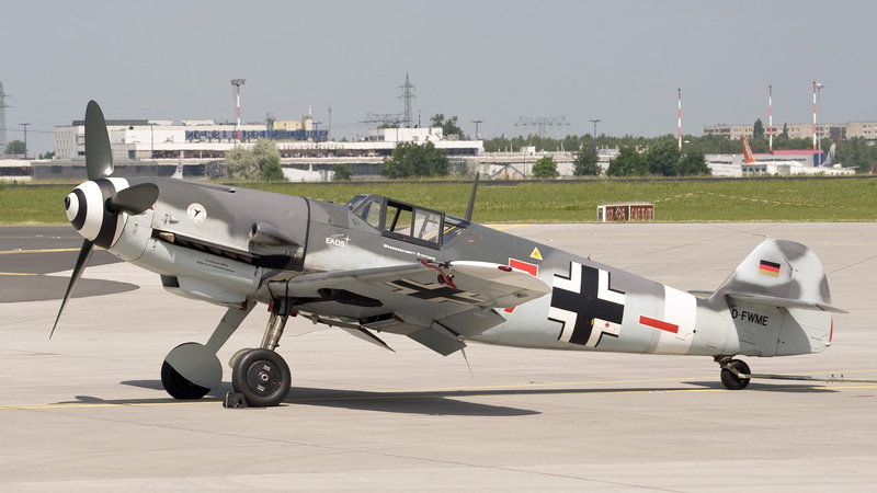 Bf109, Messerschmidt, World War II, 720P, Military Aircraft, aircraft