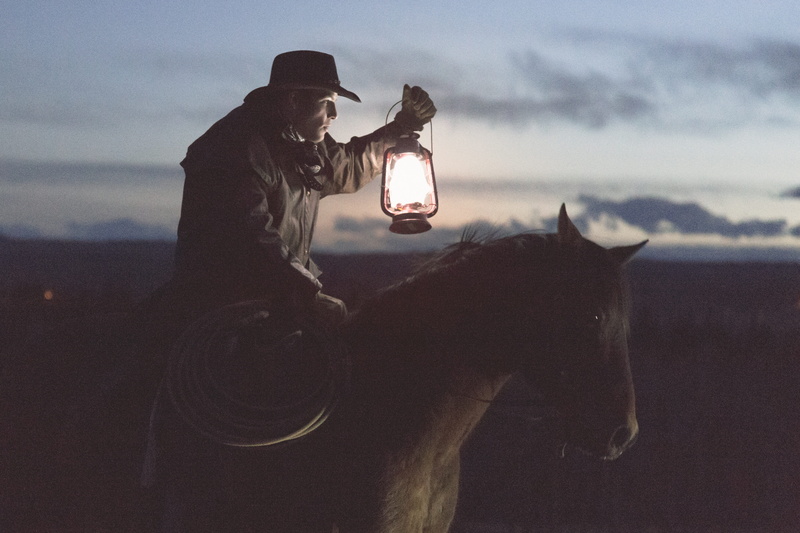 dawn, dusk, cloud - sky, pets, activity, male, man, holding, lamp, nature, one animal, sky, domestic, masculine, guy, horseback riding, cowboy, side, riding
