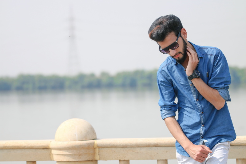 asian boys, young, portrait, man, photography, male model, young men, boy, summer, focus on foreground, standing, mixed, park, hair style, blurry background
