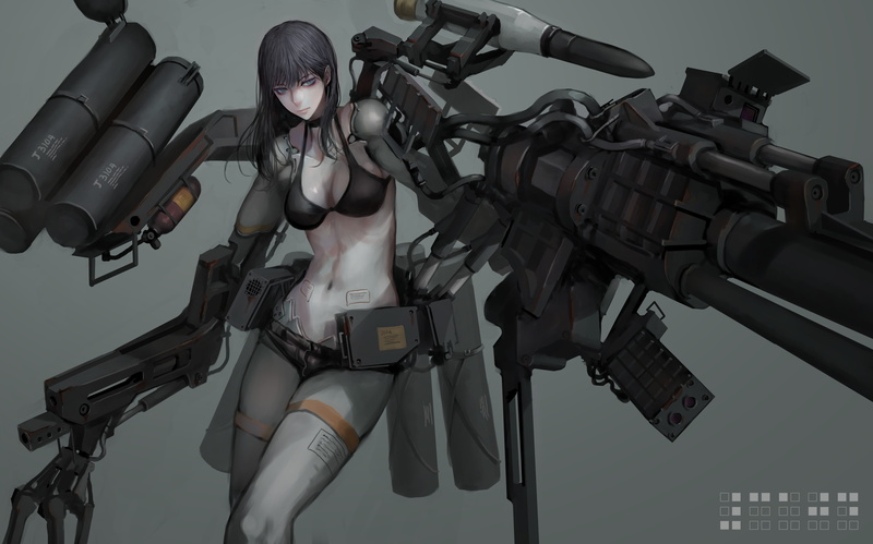 com, konachan, original, 4K, mechagirl, weapon, 253732, jittsu