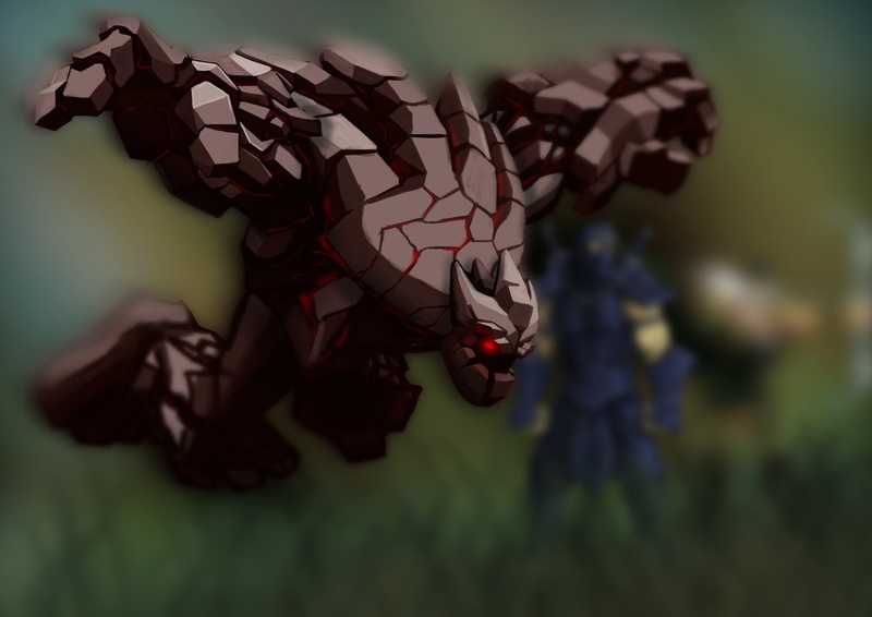 720P, League Of Legends, Malphite (League of Legends), Video Game