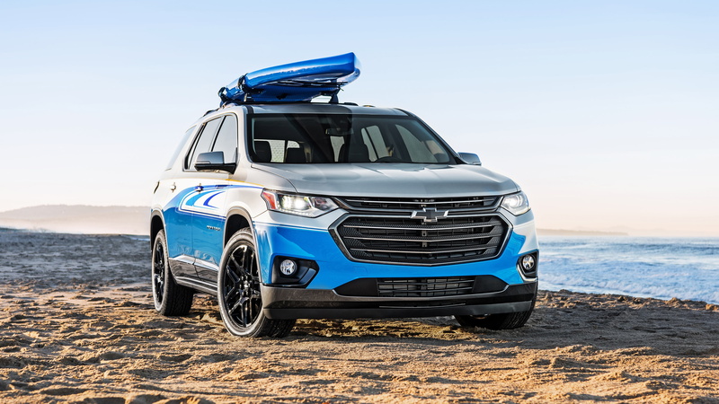 Traverse, Chevrolet, SUP Concept, 2K, 2017
