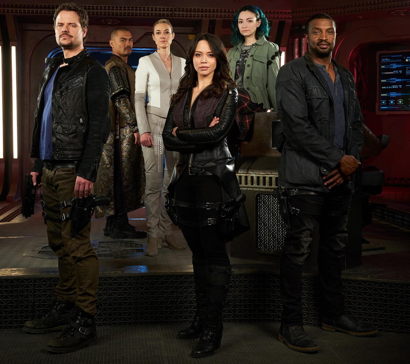 ship, gun, the bridge, The series, Dark Matter, actors, 1080P, Movies, look