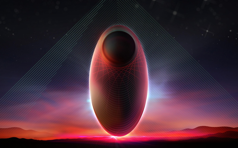 Fantasy, 2K, digital art, sci-fi, ufo, alien invasion