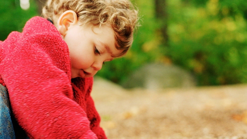 cute, girls, day, s, innocence, top, preschool student, red, toddler, 1080P, looking, headshot, warm clothing, jacket, fleece, offspring, fascinated, outdoors