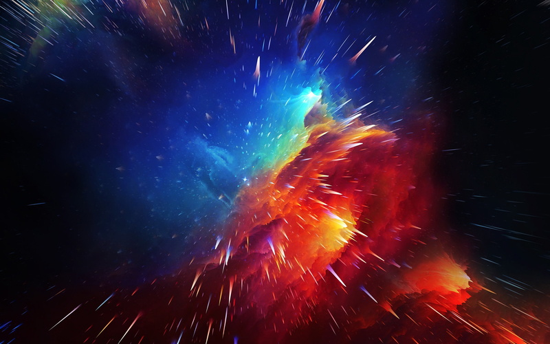 blurred motion, exploding, design, no people, motion, night, blue, arts culture and entertainment, long exposure, star - space, galaxy, outdoors, nebula