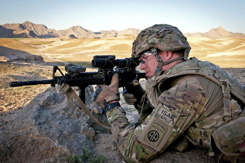 1080P, military, multicam, m4a1, comp, men, desert, rifles, aimpoint, soldiers, guns, usa, afghanistan