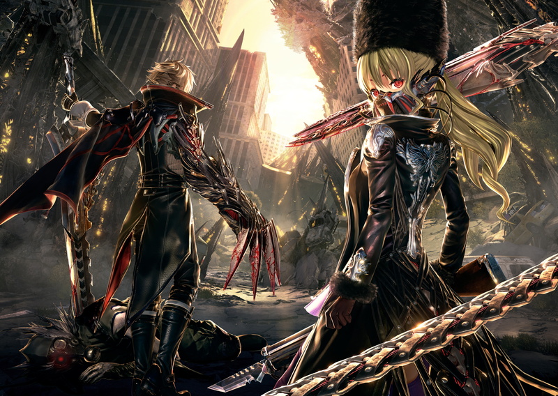 4K, PlayStation 4, PC, digital, Code Vein, 5K, 8K, anime, characters, 2018, Xbox One