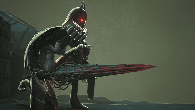 anime games, Girl With Weapon, Code Vein, 4K