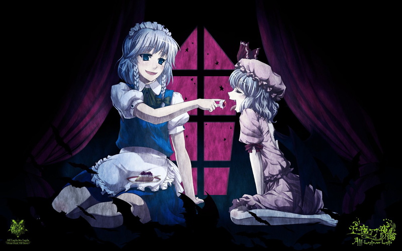 games, scarlet, devil, 1080P, izayoi, embodiment, maids, sakuya, remilia, vampires, video, touhou