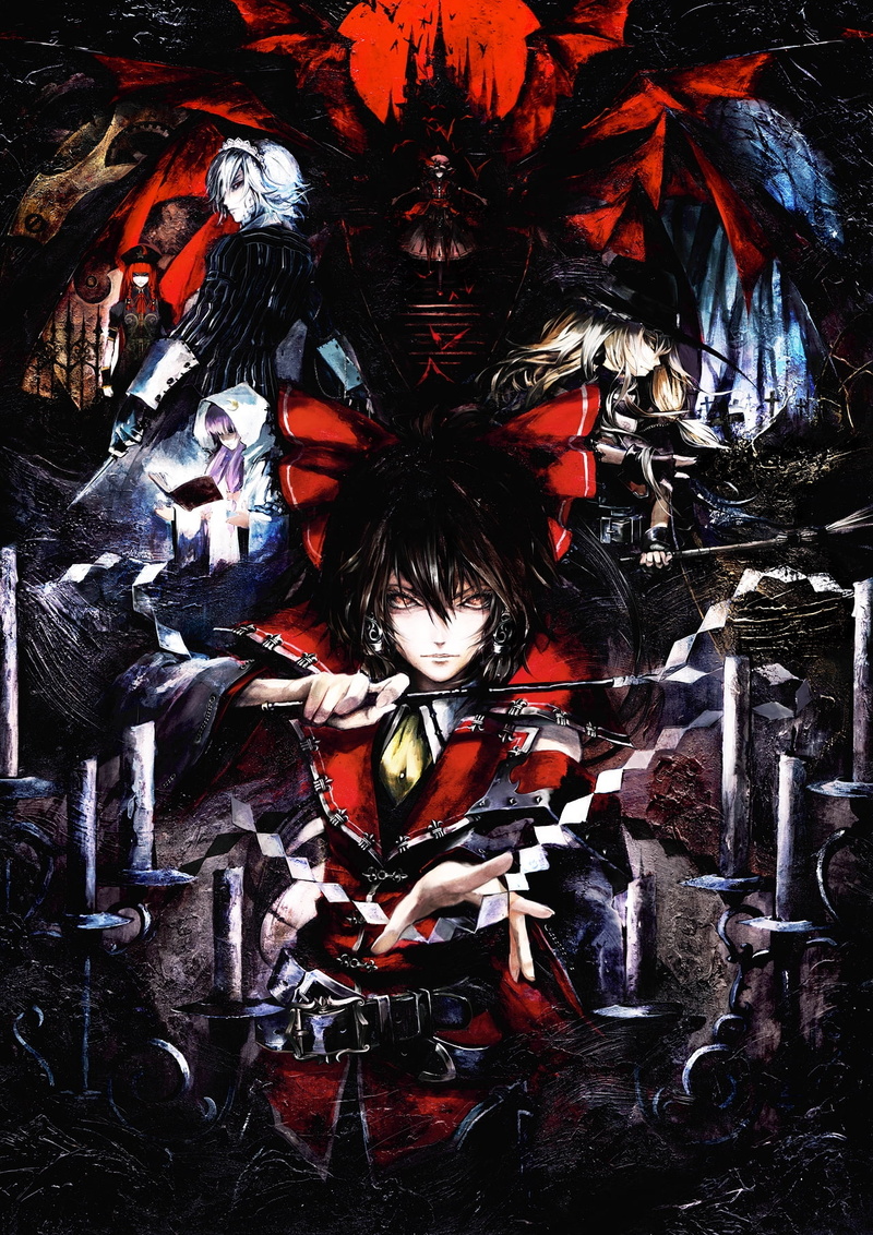 video, akira, sakuya, hd, reimu, marisa, kirisame, art, hong, vertical, anime, 720P, mei, Touhou, games, dark, izayoi, hakurei, Video Games, vampires