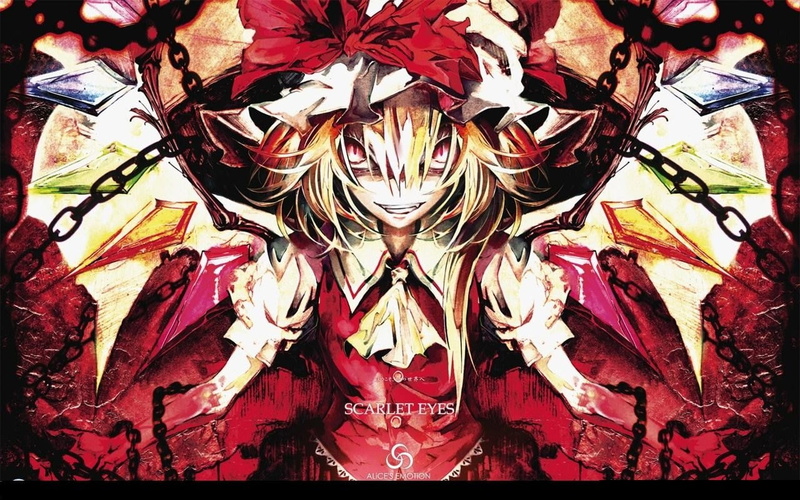 akira, Video Games, video, 720P, girls, games, banpai, anime, flandre, vampires, art, scarlet, hd, Touhou
