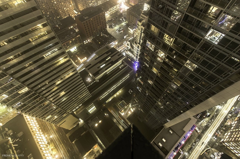 aerial view, financial district, office building exterior, architecture, city life, cityscape, glowing, office, outdoors, tall - high, skyscraper, tower